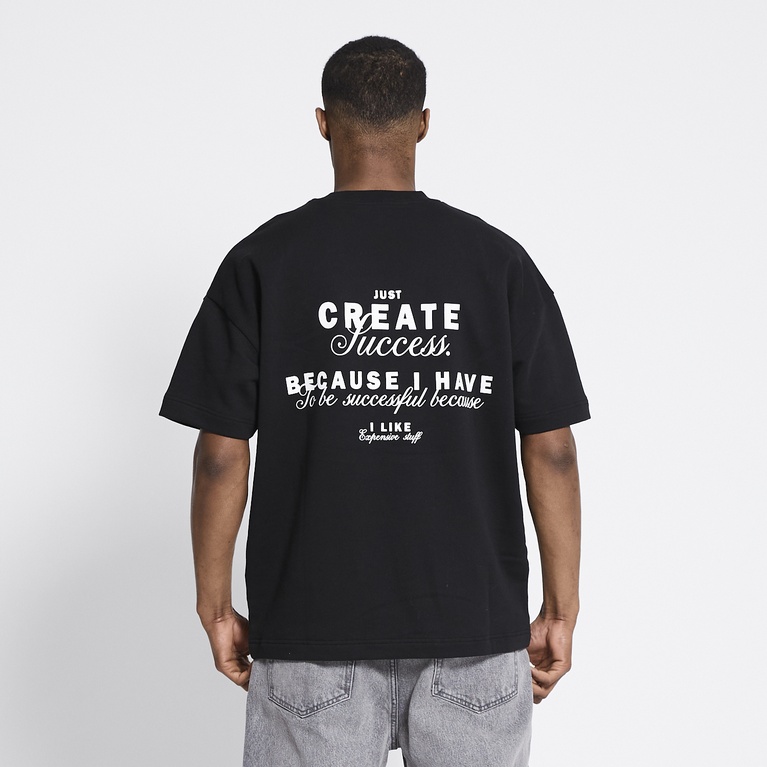 Printed sweat t-shirt "Drop" Printed sweat t-shirt "Drop"
